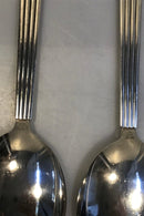 Georg Jensen Sterling Sølv Bernadotte Stort Servingsske og Gaffel No 111 og 112  Måler 24cm / 9.45 in.