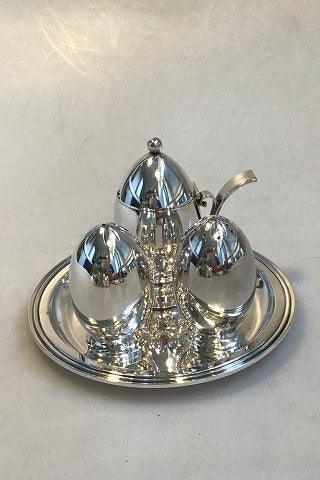 AF Rasmussen Silber / Sterling Silber Plat-de-menage