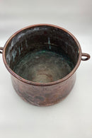 Stor dyb gryde i kobber Danmark 18. århundrede STEMPLET