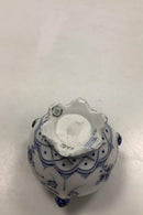 Royal Copenhagen Muschelmalet Helblonde Kleine Vase Nr. 1043