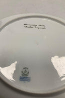 Royal Copenhagen Privat gemalt Flora Danica Fisch Teller Nr 3549