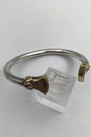 AB? Sterling Sølv / 18 K Guld Armring