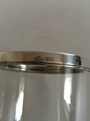 Anton Michelsen ガラス製カクテルボトル（スターリングシルバー製ネック付き