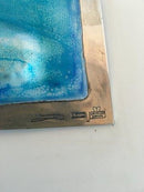 Anton Michelsen Inger Hanmann Enamel on Sterling Silver Relief