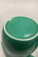 Royal Copenhagen Ursula ovale Kanne in Dunkelgrün Nr. 442