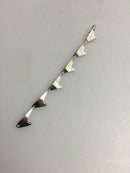Bent Knudsen Sterling Silver Sharkfin Bracelet