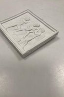 Bertel Thorvaldsen: Royal Copenhagen Bisquit Syngende engle relief