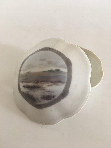 Bing und Grondahl Jugendstil-Deckelschale Nr. 127