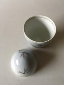 ビング＆グロンダール アールヌーヴォー 金細工モチーフの蓋付き花瓶 No.215