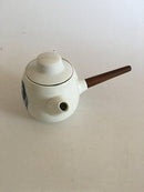 Bing & Grøndahl Blå Koppel Kaffekande med Træhåndtag No 301