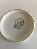 Bing und Grondahl Blau bemalte Musselmalet Behälter / Vase Nr. 367