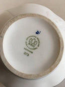 Bing & Grondahl Blue Painted Fluted Oil Lamp No 373