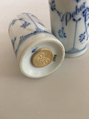 Bing & Grondahl "Blue Painted Blue Fluted" Salt and Pepper Set