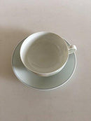 Bing & Grondahl Grey Orchide/Orkide Tea Cup and Saucer No 473