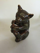 Bing & Grondahl Jean Rene Gauguin Figur der Katze Nr. 93 oder 4375