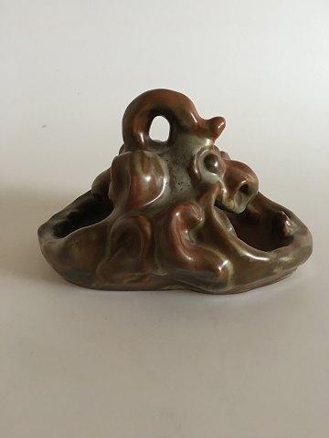 Bing & Grondahl Jean Rene Gauguin Trolle-Schale mit 2 Gesichtern K342