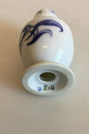 Bing & Grøndahl Jubilæumsstel / Blå Nellike Saltbøsse