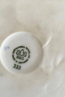 Bing & Grondahl Christmas Rose Square Assiette with Gold No 333