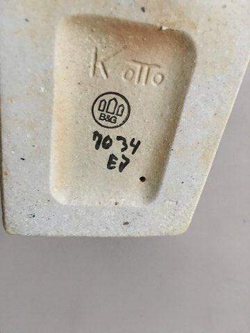 Bing & Grondahl K. Otto Johansen Steingut Figur Nr. 7034 von Vogel