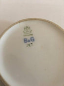 Bing & Grøndahl Lågskål med Bådmotiv No. 127