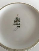 Bing & Grøndahl Måge med Guld Blomster Vase No 186