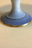 Bing & Grøndahl Måge med Guld Kageopsats med gennembrudt kant