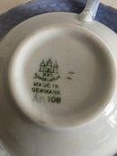 Bing & Grondahl Möwe mit goldener Teetasse und Untertasse Nr. 108