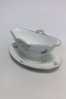 Bing & Grøndahl Saksisk Blomst, Hvid Sovseskål No. 8