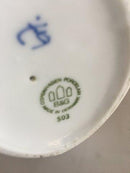 Bing & Grøndahl Sommerfugl Lysestage No 503 med Blondekant