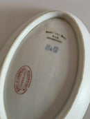 Bing & Grondahl Schmetterling mit ovalem Unterteller in Gold