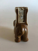Bing & Grøndahl Stentøjs Elefant / Tændstikholder No 7653
