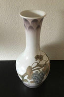 Bing & Grøndahl Stor Unika Gulvvase af Jo Hahn LockerNo 682