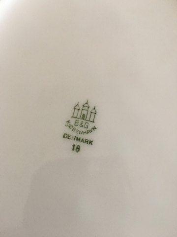 Bing & Grøndahl Tiber Ovalt Fad No 18