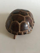 Bing & Grøndahl Unika Stentøjs Skildpadde af af Tut Fog