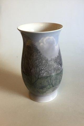 Bing & Grondahl Einzigartige Vase von Sophus Jensen-Kromand Sjællandsporten Kastellet