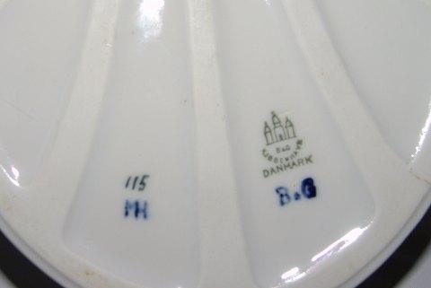 Bing & Grøndahl Væg vase med landskabs motiv