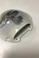 Bing Grøndahl新艺术主义墙面花瓶，有风吹过的风景。