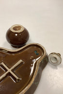 Bing og Grøndahl Art Nouveau Skrivesæt med løbeglasur