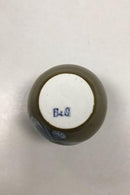 Bing og Grøndahl Art Nouveau  Unika vase med sommerfugle