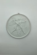 Bing og Grøndahl Biscuit Platte Poesiens og harmoniens Genier No 106