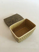 Bing og Grøndahl Jens Quistgaard Smørkrukke med Trælåg fra Relief Serien