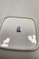 Bing og Grøndahl Jubilæumsstel / Blå Nellike firkantet skål