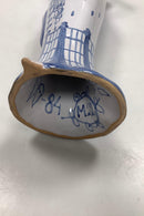 Bjørn Wiinblad Figur fra De fire Årstider, Efterår M22. Signeret i 1984