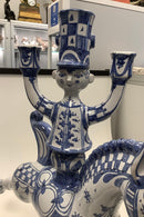 Bjørn Wiinblad Figurine / candle holder with 3 candles No L22 from 1977