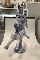 Bjørn Wiinblad Figur / lysestage med 3 lys No L22 fra 1982