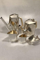 Cohr Sterling Sølv Kaffe/The sæt Hans Bunde