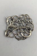 Dansk Museums kopi Viking Sterling Sølv Broche
