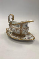 Bing und Grondahl Rosenborg Untertasse mit Ziegengriff