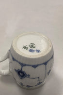 Royal Copenhagen Musselmalet Riflet Sennepskrukke uden låg No. 137