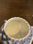 Royal Copenhagen Muschelmalet Helblonde Kleine Vase Nr. 1043